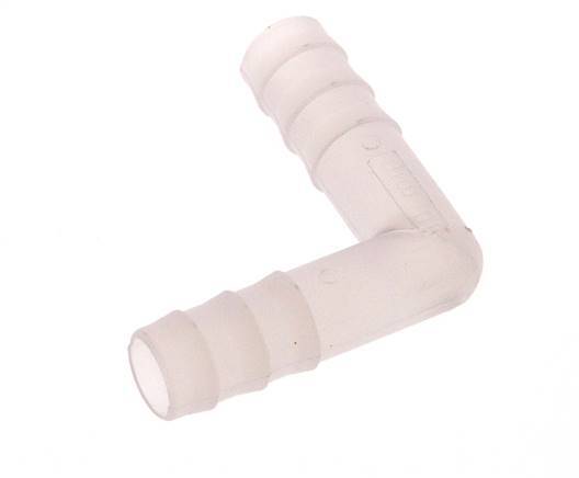 Conector de manguera codo de PVDF de 10 mm [2 piezas]
