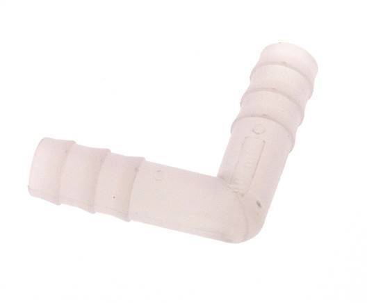 Conector de manguera codo de PVDF de 10 mm [2 piezas]
