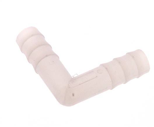 Conector de manguera codo de PVDF de 10 mm [2 piezas]