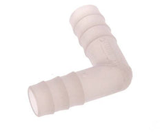 Conector de manguera codo de PVDF de 13 mm (1/2'') [2 piezas]