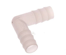 Conector de manguera codo de PVDF de 13 mm (1/2'') [2 piezas]
