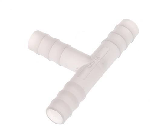 Conector de manguera en T de PVDF de 13 mm (1/2'') [2 piezas]