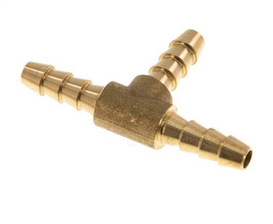 Conector de manguera en T de latón de 6 mm (1/4'') [2 piezas]