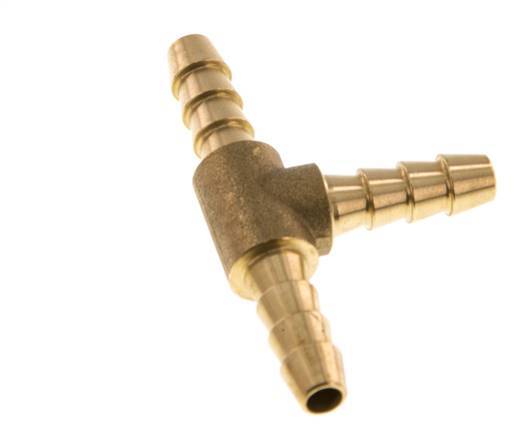 Conector de manguera en T de latón de 6 mm (1/4'') [2 piezas]
