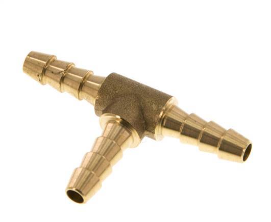 Conector de manguera en T de latón de 6 mm (1/4'') [2 piezas]