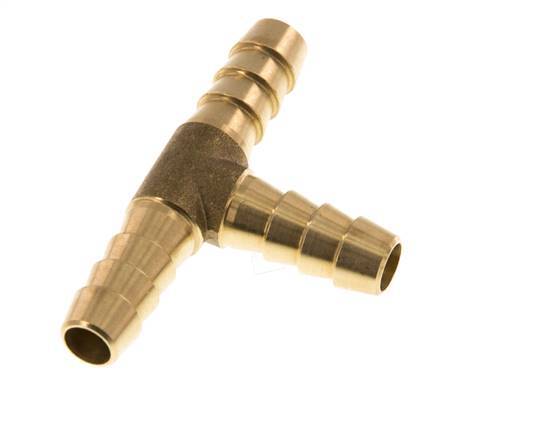 Conector de manguera en T de latón de 8 mm (5/16'') [2 piezas]