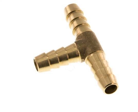 Conector de manguera en T de latón de 8 mm (5/16'') [2 piezas]