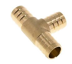 Conector de manguera en T de latón de 19 mm (3/4'')