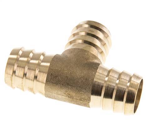 Conector de manguera en T de latón de 25 mm (1'')