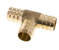Conector de manguera en T de latón de 25 mm (1'')
