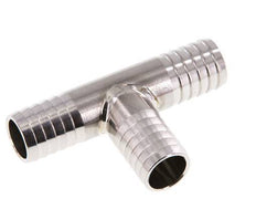 Conector de manguera en T de acero inoxidable 1.4301 de 13 mm (1/2'')
