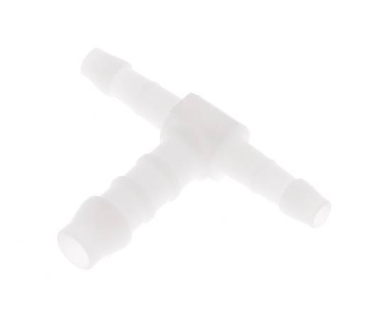 Conector de manguera en T de POM de 4 mm y 6 mm (1/4'') [10 piezas]