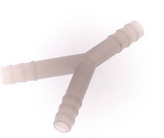 Conector de manguera en Y de PVDF de 9 mm (3/8'') [2 piezas]