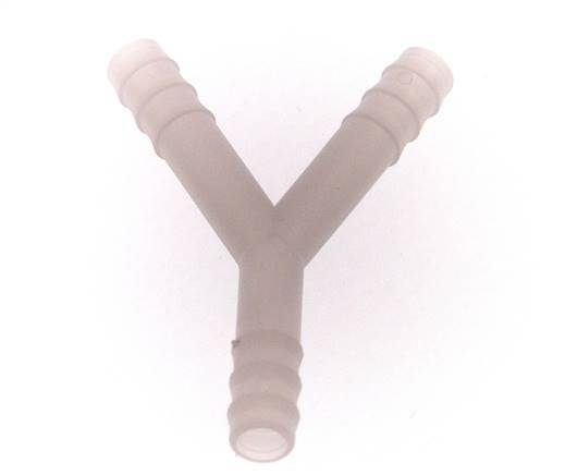 Conector de manguera en Y de PVDF de 9 mm (3/8'') [2 piezas]