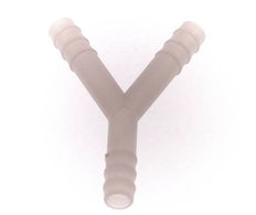 Conector de manguera en Y de PVDF de 9 mm (3/8'') [2 piezas]