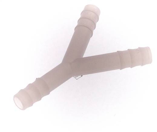 Conector de manguera en Y de PVDF de 9 mm (3/8'') [2 piezas]