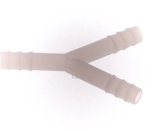 Conector de manguera en Y de PVDF de 9 mm (3/8'') [2 piezas]