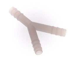 Conector de manguera en Y de PVDF de 9 mm (3/8'') [2 piezas]