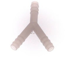 Conector de manguera en Y de PVDF de 9 mm (3/8'') [2 piezas]