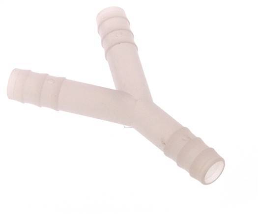 Conector de manguera en Y de PVDF de 10 mm