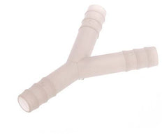 Conector de manguera en Y de PVDF de 10 mm