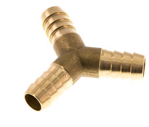 Conector de manguera en Y de latón de 13 mm (1/2'')