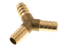 Conector de manguera en Y de latón de 13 mm (1/2'')