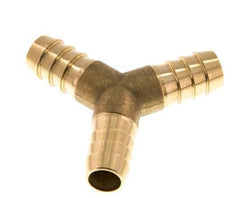 Conector de manguera en Y de latón de 13 mm (1/2'')