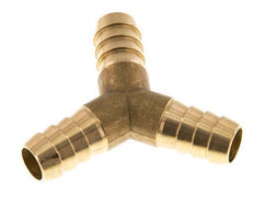 Conector de manguera en Y de latón de 13 mm (1/2'')