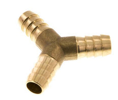 Conector de manguera en Y de latón de 13 mm (1/2'')