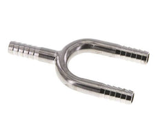 Conector de manguera en Y de acero inoxidable 1.4301 de 6 mm (1/4'')