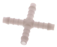 Conector de manguera en cruz de 6 mm (1/4'') de POM [5 piezas]