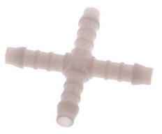 Conector de manguera en cruz de 6 mm (1/4'') de POM [5 piezas]