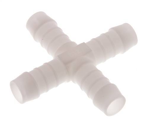 Conector de manguera transversal de POM de 13 mm (1/2'') [2 piezas]