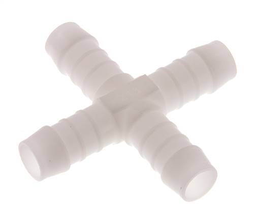 Conector de manguera transversal de POM de 13 mm (1/2'') [2 piezas]