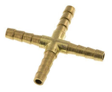 Conector de manguera en cruz de 5 mm [2 piezas] de latón