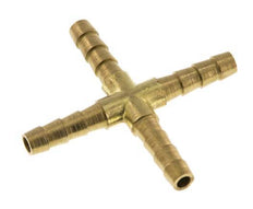 Conector de manguera en cruz de 5 mm [2 piezas] de latón