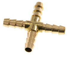 Conector de manguera en cruz de latón de 8 mm (5/16'') [2 piezas]