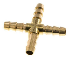 Conector de manguera en cruz de latón de 8 mm (5/16'') [2 piezas]