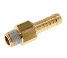Lengüeta de latón macho NBR de 9 mm (3/8'') y R1/4'' giratoria