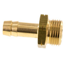 Barra de manguera de latón macho de 9 mm (3/8'') y G3/8'' [2 piezas]