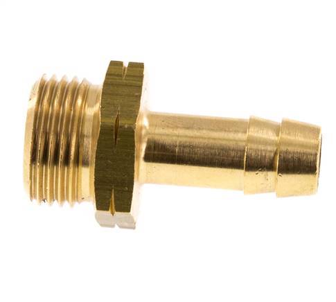 Barra de manguera de latón macho de 9 mm (3/8'') y G3/8'' [2 piezas]