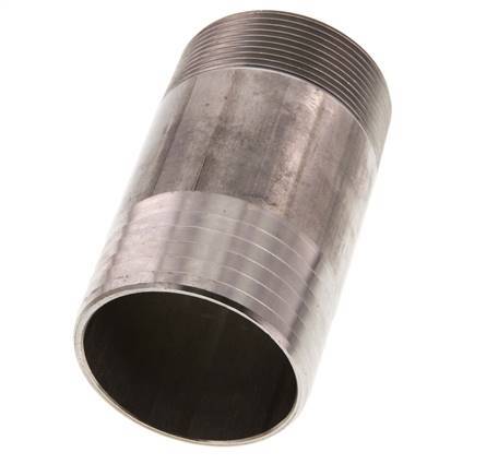 60 mm y R2'' Acero inoxidable 1.4571 Manguito macho 100mm