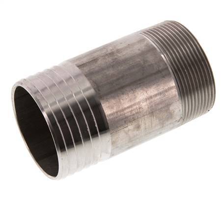60 mm y R2'' Acero inoxidable 1.4571 Manguito macho 100mm