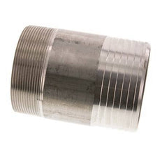 90 mm (3-1/2'') y R3'' Acero inoxidable 1.4571 Boquilla macho 120mm