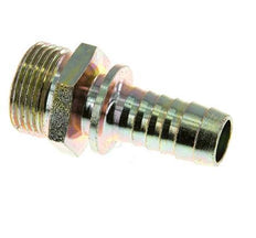 Collarines de seguridad de 19 mm (3/4'') y G1'' de acero con rosca macho para manguera