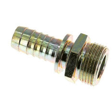 Collarines de seguridad de 19 mm (3/4'') y G1'' de acero con rosca macho para manguera