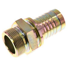 Collarines de seguridad de 38 mm (1-1/2'') y G1-1/2'' de acero con rosca macho para manguera