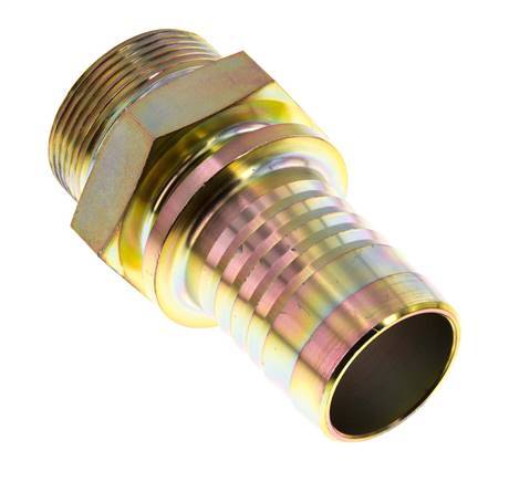 Collarines de seguridad de 38 mm (1-1/2'') y G1-1/2'' de acero con rosca macho para manguera