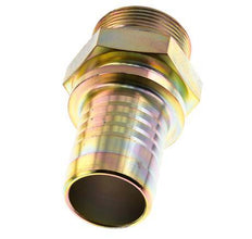 Collarines de seguridad de 38 mm (1-1/2'') y G1-1/2'' de acero con rosca macho para manguera